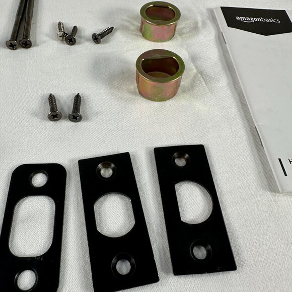 Amazon Basics Single Cylinder Deadbolt Grade-3 Security Door Lock Missing Parts - Picture 7 of 11